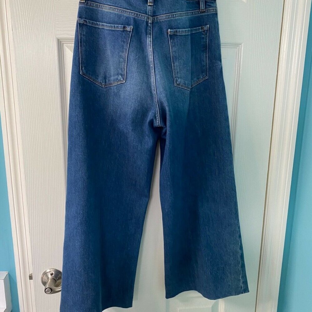 Frame Le Crop Vintage high waist wide leg crop culotte 28 - Picture 4 of 5